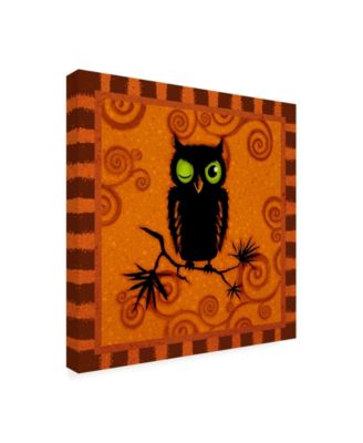 Trademark Global Viv Eisner Spooktacular Orange I Canvas Art - 15.5" x 21"