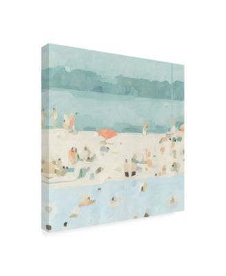 Emma Scarvey Sea Glass Sandbar II Canvas Art - 19.5" x 26"