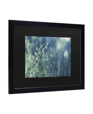 Beata Czyzowska Young Blues in the Morning Matted Framed Art - 15" x 20"