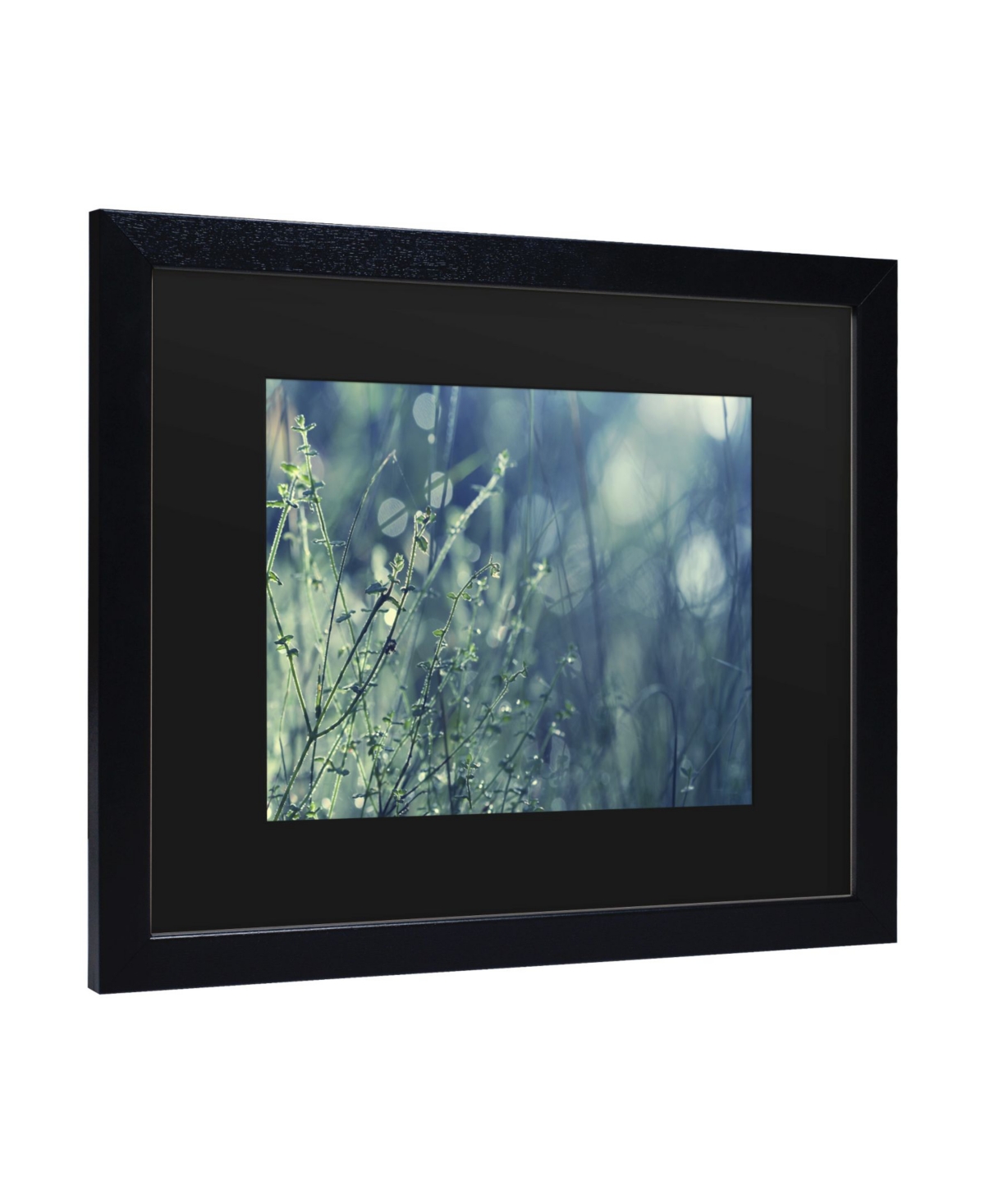 Beata Czyzowska Young Blues in the Morning Matted Framed Art -