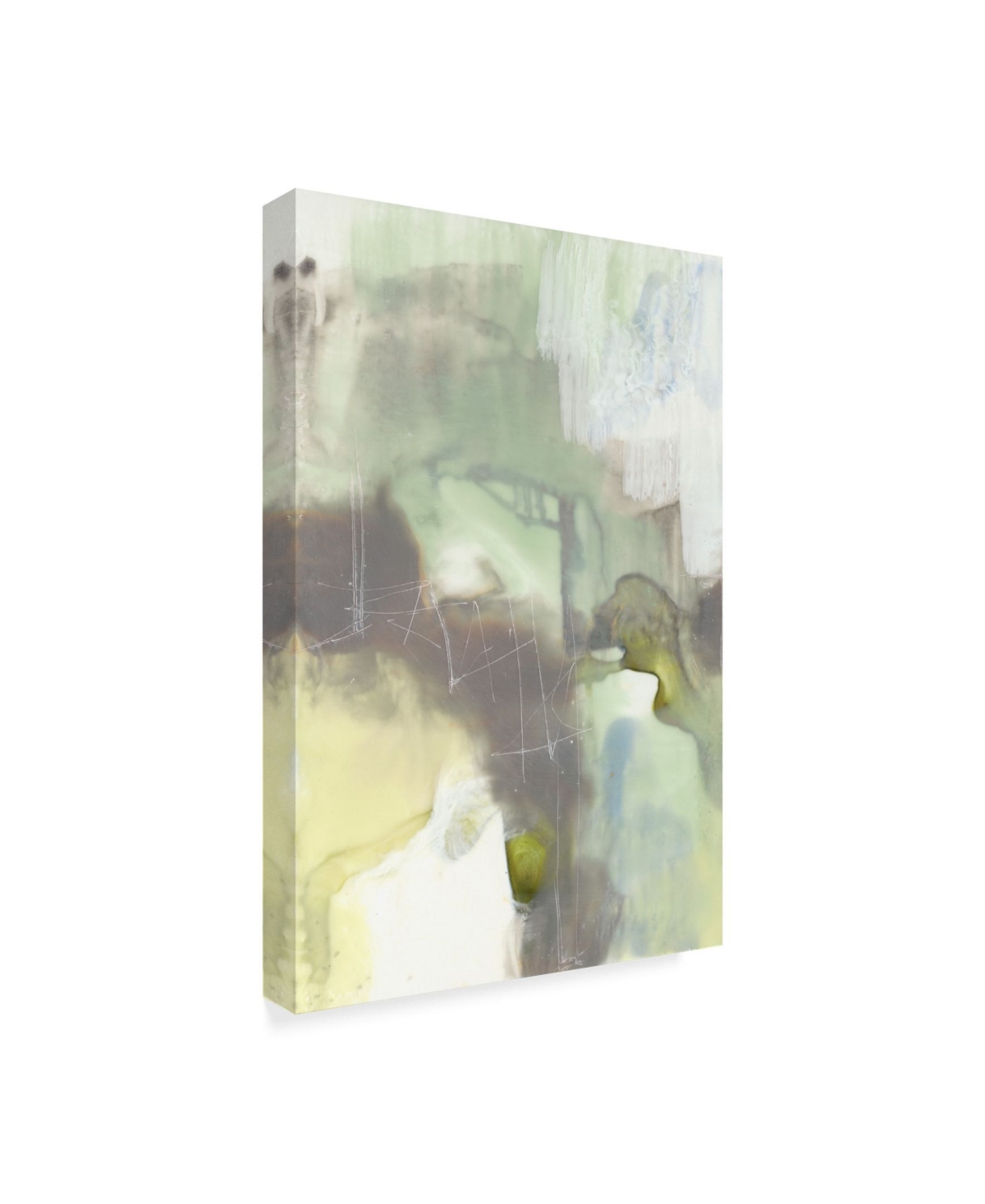 Jennifer Goldberger Pastel Steppe I Canvas Art -