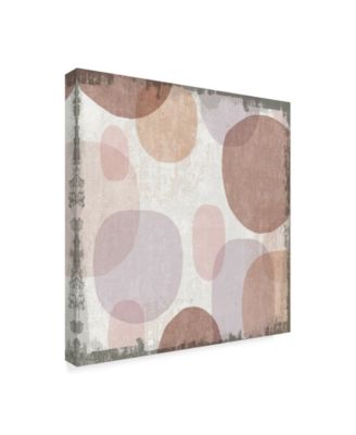 Trademark Global Michael Mullan Blush Drips I Canvas Art - 27" x 33"