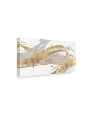 Studio W Gold and Grey II Canvas Art - 15" x 20"
