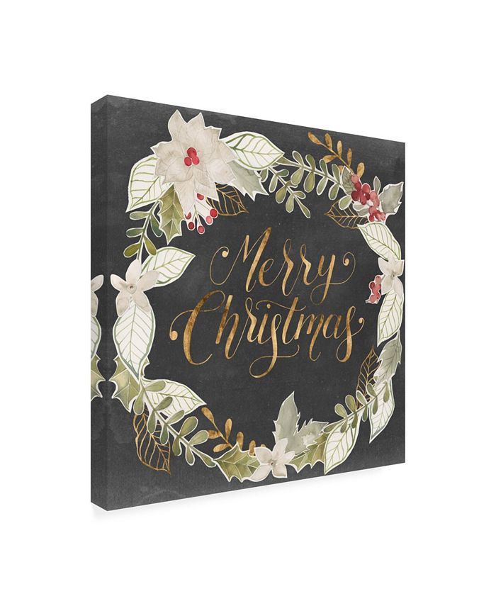 Trademark Global Grace Popp Gilded Christmas I Canvas Art - 15