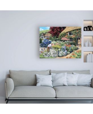 Trademark Global Trevor Mitchell Drystone Walling Canvas Art - 27" x 33.5"