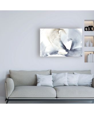 Jennifer Goldberger Wave Break II Canvas Art - 36.5" x 48"