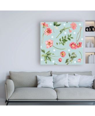 Trademark Global Katie Pertiet Studio Botanicals Pattern IB Canvas Art - 15.5" x 21"