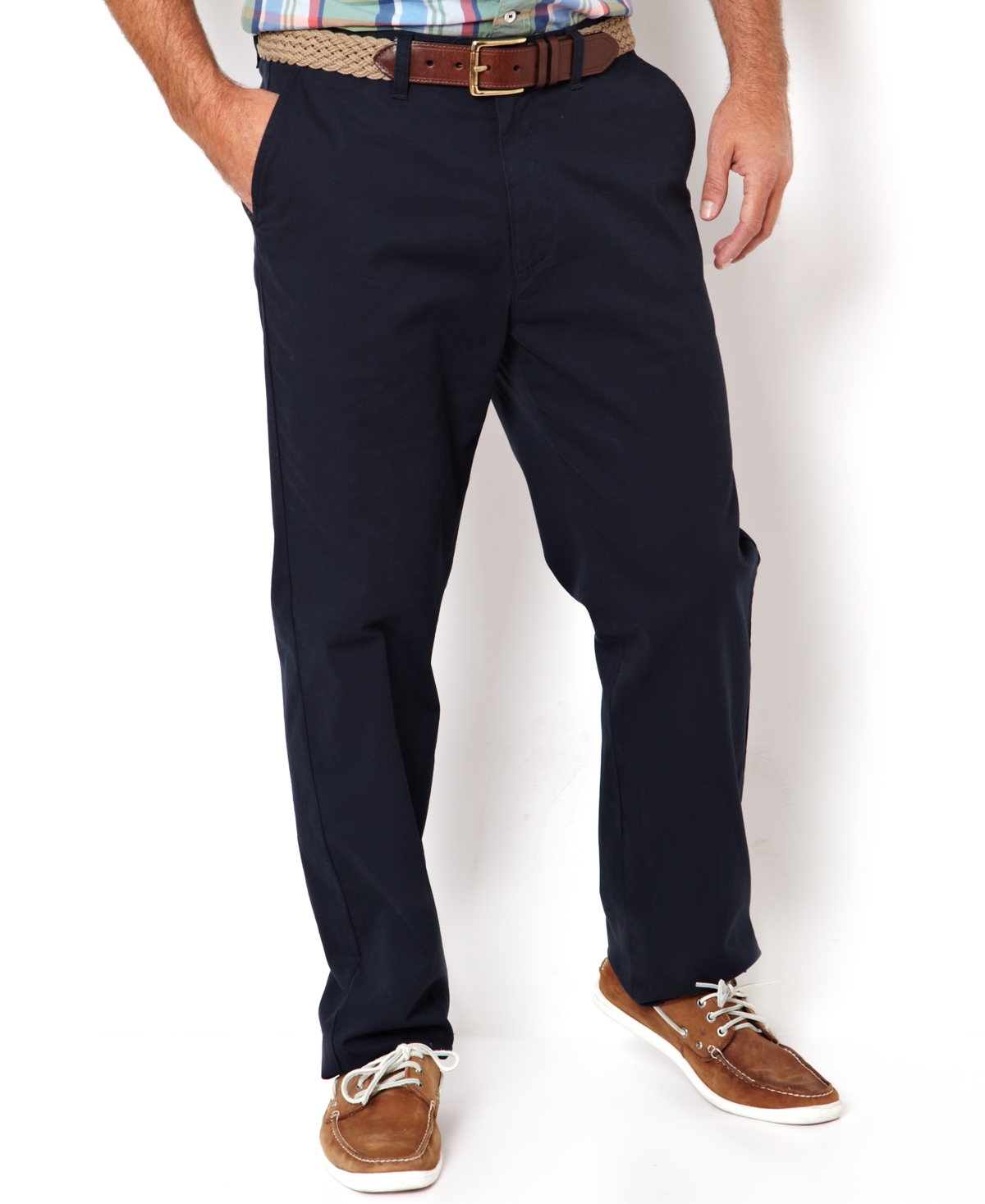 Nautica Classic-Fit Flat-Front Lightweight Beacon Pants