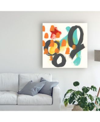 Trademark Global June Erica Vess Counting Colors II Canvas Art - 15" x 20"