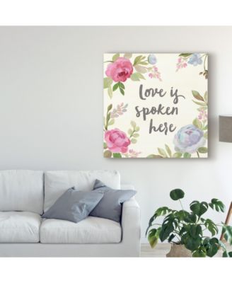 Trademark Global Silvia Vassileva Petals and Blossoms II Canvas Art - 20" x 25"