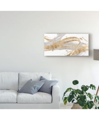 Studio W Gold and Grey II Canvas Art - 15" x 20"