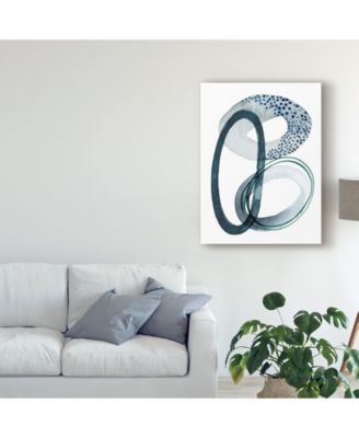 Trademark Global Grace Popp Looping Abstract III Canvas Art - 15" x 20"