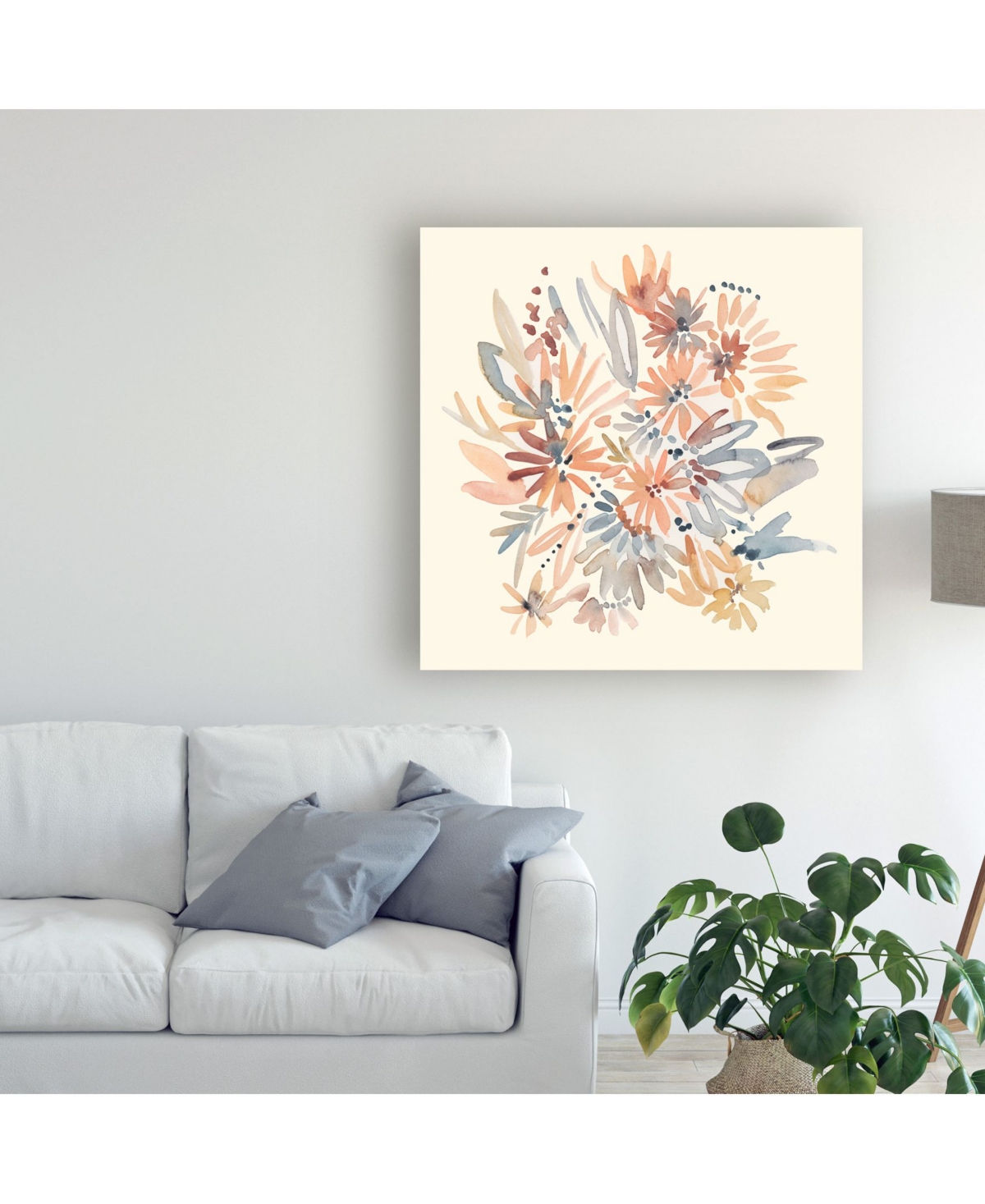 Chariklia Zarris Wallflowers I Canvas Art -