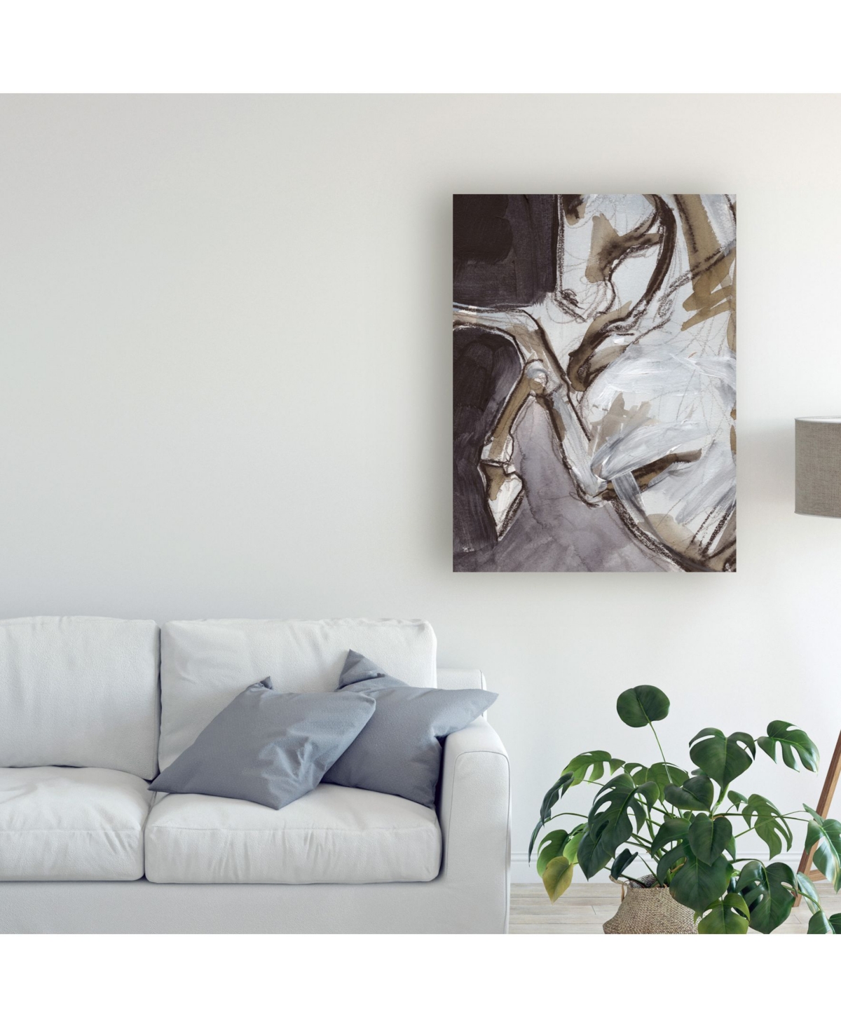 Jennifer Paxton Parker Horse Abstraction Iv Canvas Art -