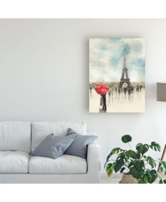 Trademark Global Grace Popp Rainy Day Lovers I Canvas Art - 37" x 49"