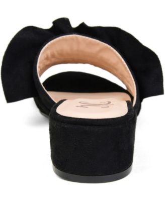 Women's Sabica Ruffle Slip On Dress Sandals