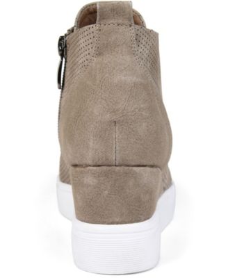 Women's Clara Inside Zip Wedge Sneakers