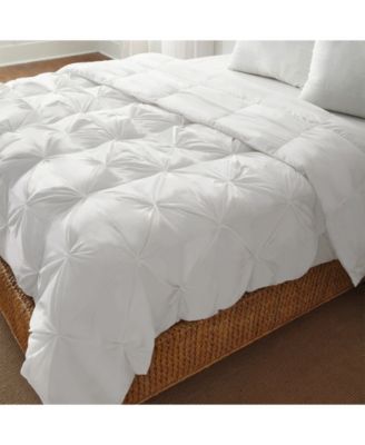 LoftWorks Pin-Tuck Down Alternative Comforter, Full/Queen