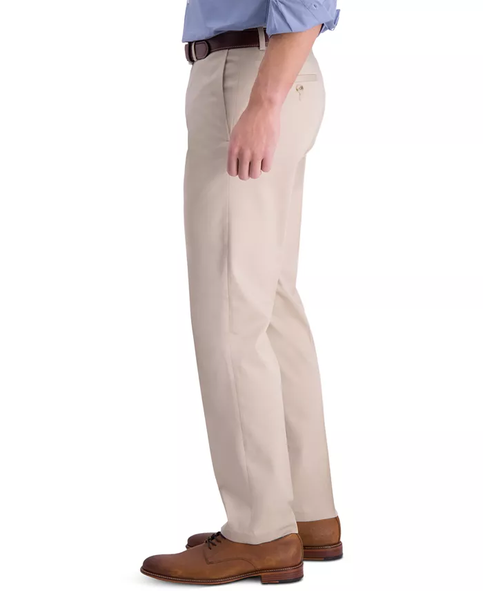 Men’s Iron Free Premium Khaki Straight-Fit Flat-Front Pant - thumbnail 3