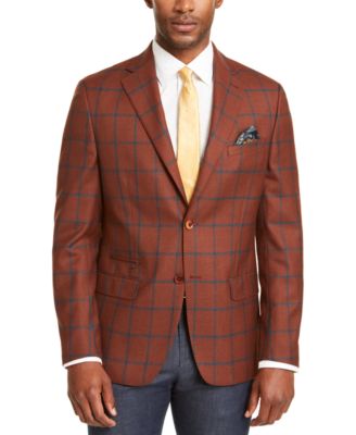 windowpane sport coat