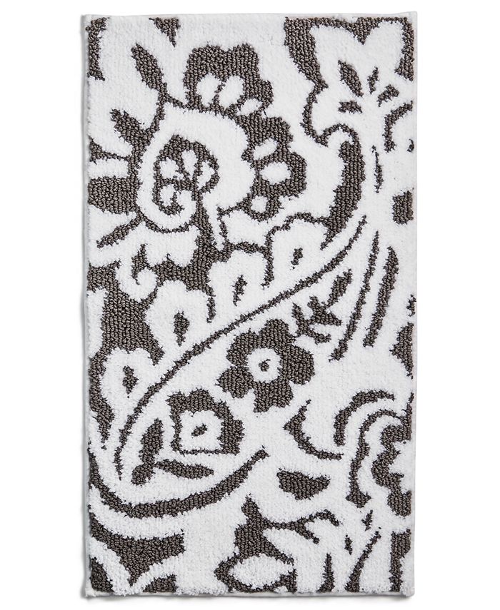 Charter Club Paisley 19" x 34" Bath Rug, Created for Macy's & Reviews Bath Rugs & Bath Mats