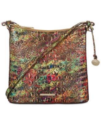 real leather brahmin crossbody