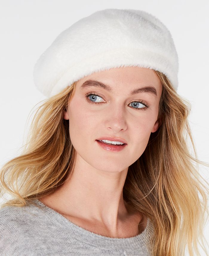 Faux fur top hats at macy's