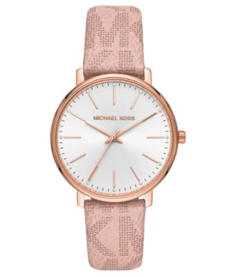 michael kors watch pink strap