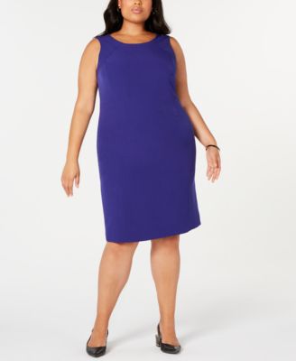 kasper purple dress