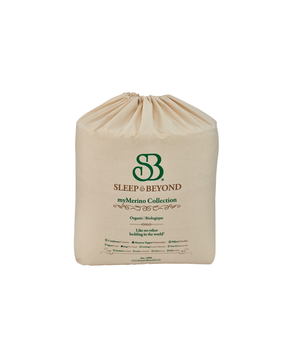 Sleep & Beyond Mymerino, Merino Wool Mattress Topper, Cal King, 1.5