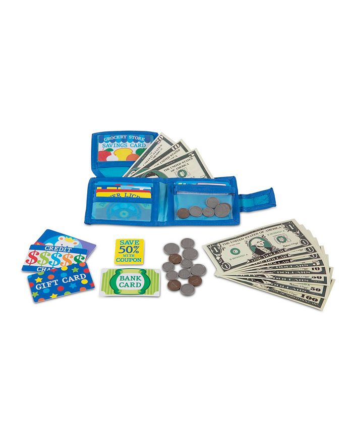 Melissa and doug wallet outlet