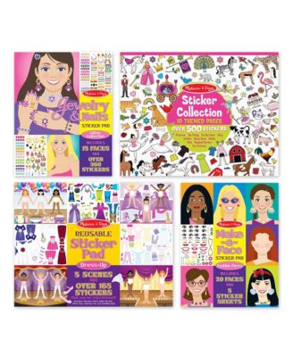 Melissa and Doug - Girls Sticker Bundle