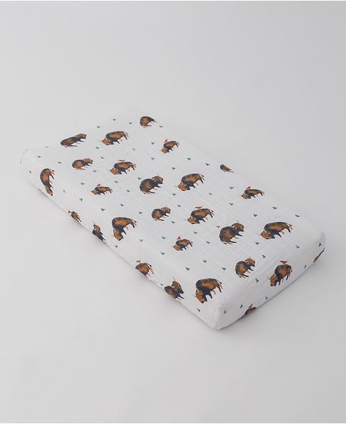 Little Unicorn Bison Cotton Muslin Crib Sheet Reviews All Baby