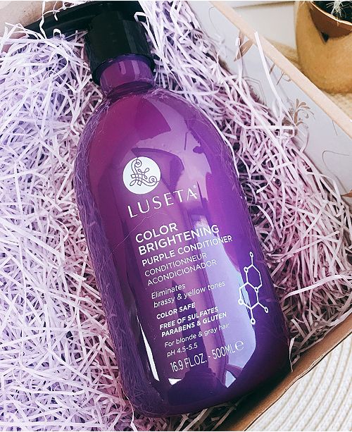 Luseta Beauty Inc Luseta Color Brightening Purple Conditioner 16 9