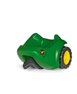 rolly john deere 3 wheel trac with trailer ride on