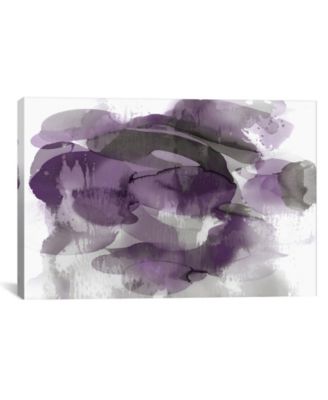 Amethyst Flow Ii by Kristina Jett Wrapped Canvas Print - 26" x 40"