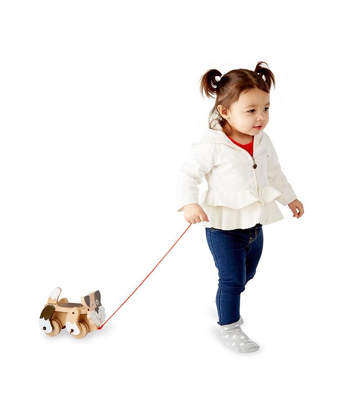 Melissa and Doug Playful Puppy Pull Toy - Macy's