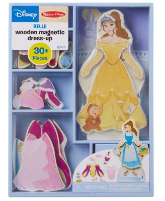 Melissa and Doug Belle Wooden Magnetic Dress-Up