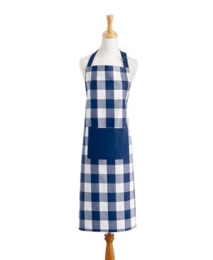 Elrene Farmhouse Living Buffalo Check Kitchen Apron with Pocket