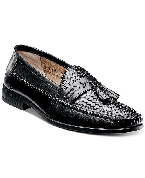 alfani Nunn Bush Men's Strafford Woven Tassel Loafers Men's Shoes