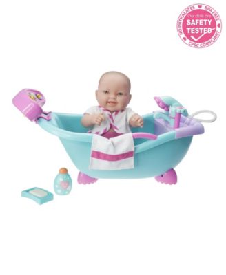 baby doll bath time