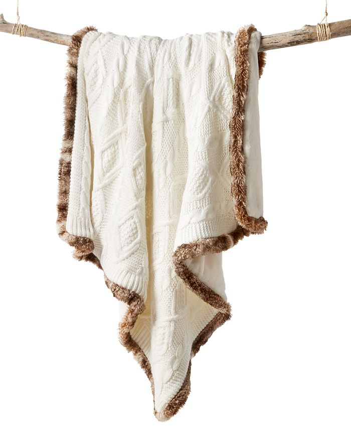 Martha stewart sales knit blanket