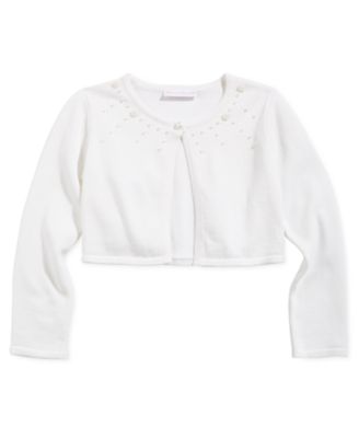 childrens white cardigan