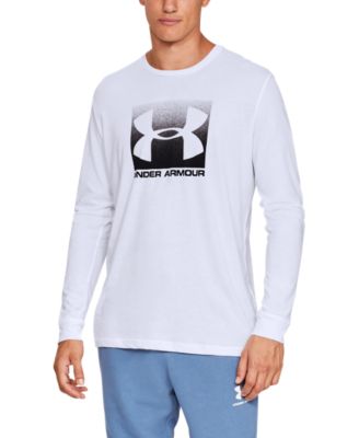 under armour men's charged cotton long sleeve tee