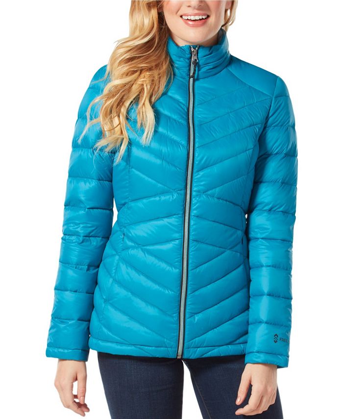 Free Country Down Light Weight Quilted Puffer Coat Macy's