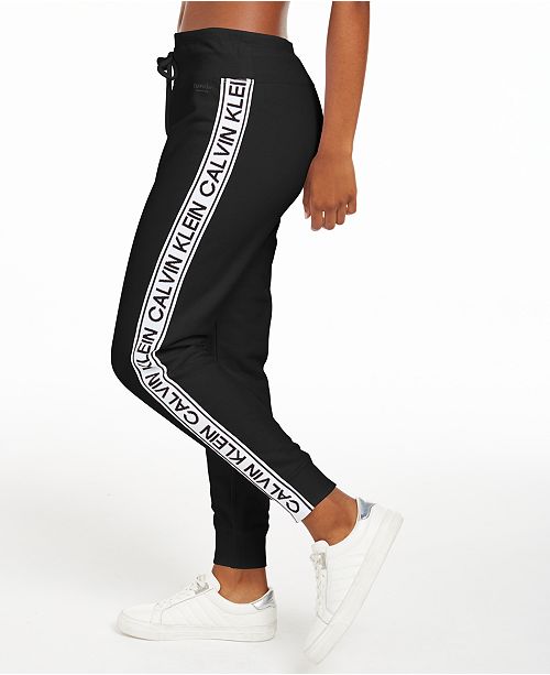 Calvin Klein Logo Joggers & Reviews - Pants & Leggings - Women - Macy's