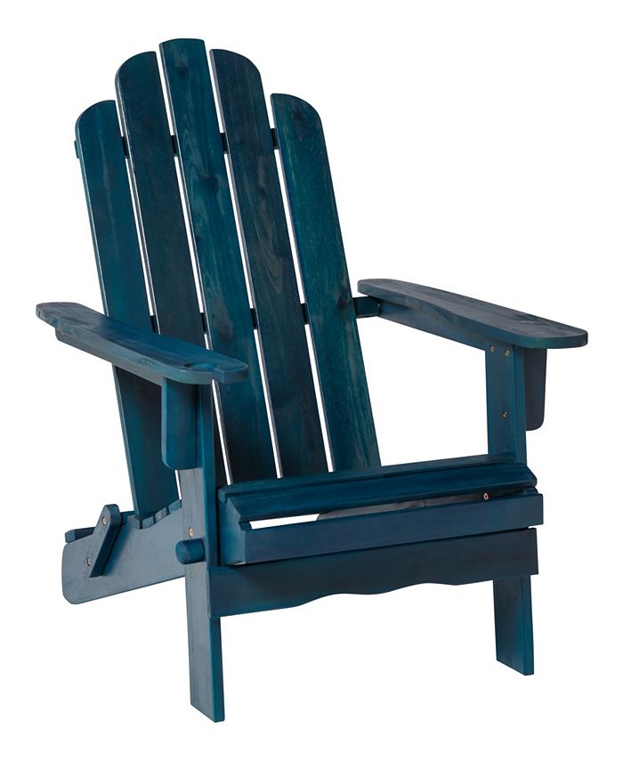 Walker Edison Patio Wood Adirondack Chair Macy's