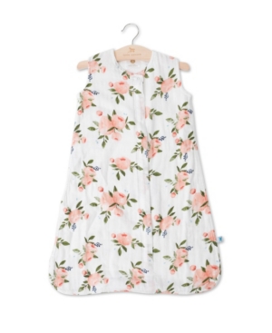 Little Unicorn Watercolor Roses Sleep Bag - Size Small