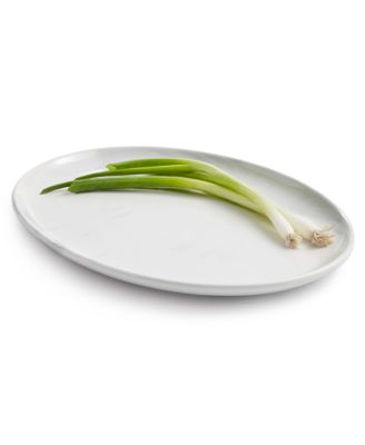 Hotel Collection - Modern Marble-Look 14" Oval Platter