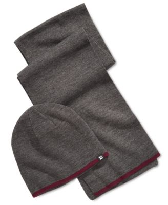 Block Hats - Men's Reversible Beanie & Scarf Set